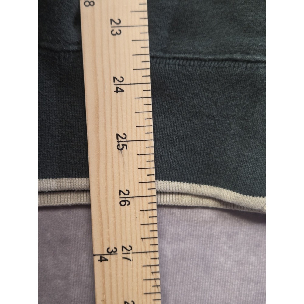 VINTAGE Golf Sweatshirt Mens Medium  Ringer Crewneck 90s Grannycore Cottagecore - Picture 7 of 9